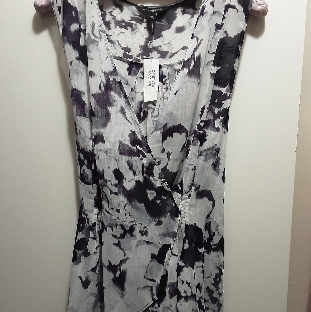 Dusty Purple Floral Blouse